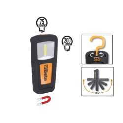Lámpara LED recargable compacta con base magnética – Beta Tools