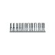 920ASL/SB11 – Juego de 11 vasos de 1/2"" poligonales largos en soport