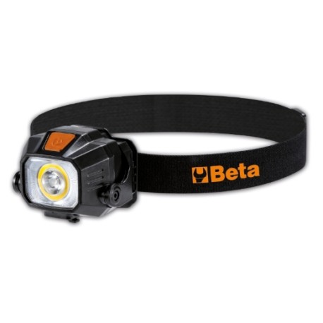 Linterna frontal LED con carga inalámbrica – 400 lúmenes – Beta Tools