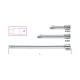 Alargaderas con cuadrado macho y hembra 3/8” 910/20 - 910/21 - 910/22