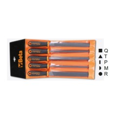 Juego de 5 limas de corte grueso con mango – Beta Tools