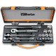 910AS/C13 – Beta Tools: Conjunto de 13 llaves de vaso poligonales y 5