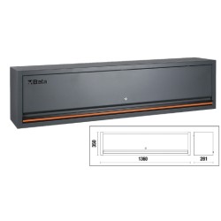 Armario superior de pared largo para mobiliario para taller C45PRO