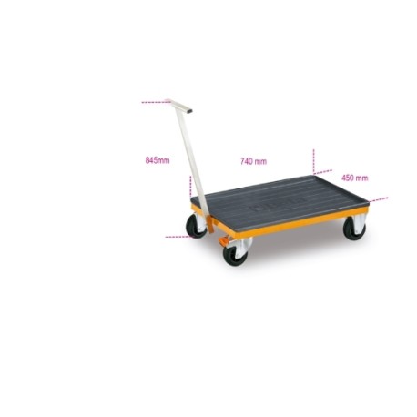 Carro Caddy para cajoneras RSC – Plataforma móvil 250 kg