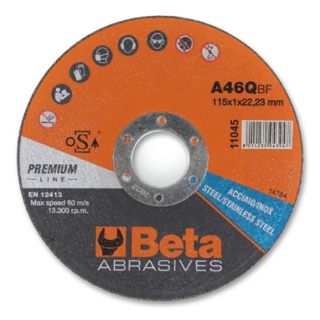  Disco abrasivo de corte para acero 26799 – Beta Tools