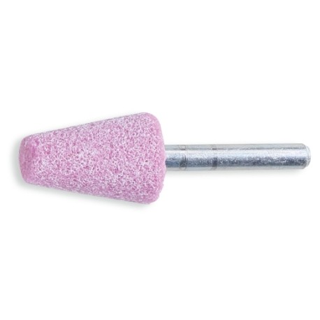 Muela con mango 11107 – Granos abrasivos de corindón rosa – Beta Tool
