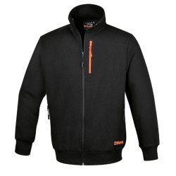 Sudadera con cremallera larga 7664N