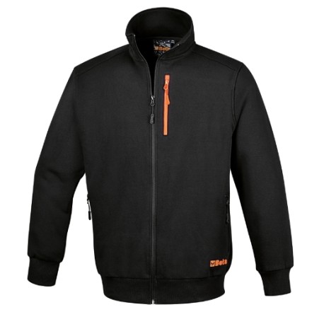 Sudadera con cremallera larga 7664N