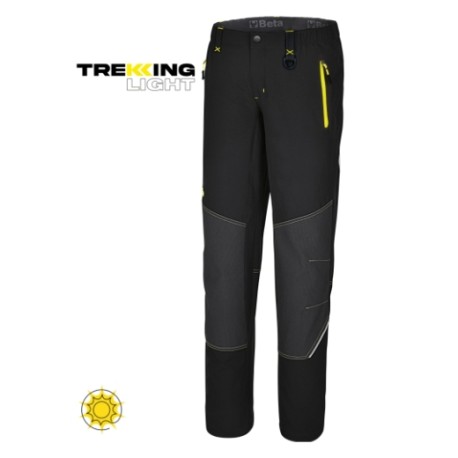 Pantalón ligero de trabajo tipo trekking de tejido elástico