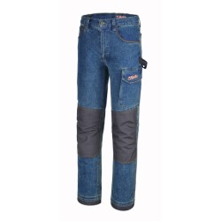 Pantalón vaquero de trabajo de tejido elástico 7530 – Beta Tools