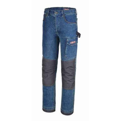 Pantalón vaquero de trabajo de tejido elástico 7530 – Beta Tools