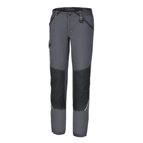 Pantalón de trabajo trekking 7600G de tejido elástico