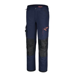 Pantalón de trabajo multibolsillos, azul marino 7818BL