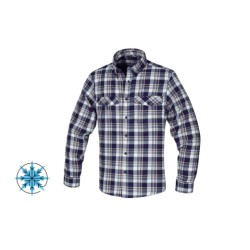 Camisa de cuadros de franela 7545F