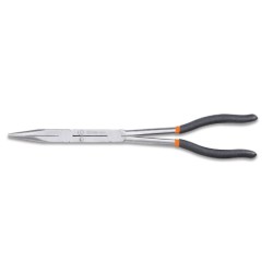 Alicate de bocas semirredondas rectas muy largas granuladas con artic