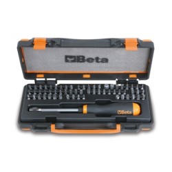 Surtido de 61 puntas y 1 portapuntas magnético de desenganche rápido 