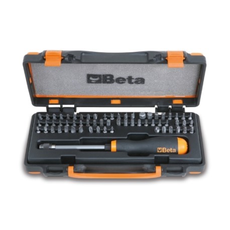 Surtido de 61 puntas y 1 portapuntas magnético de desenganche rápido 