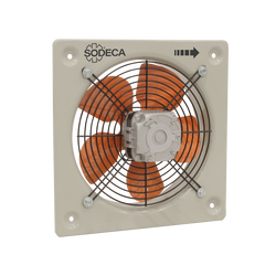 Ventiladores helicoidales HCD de pequeño diámetro con hélice de alumi