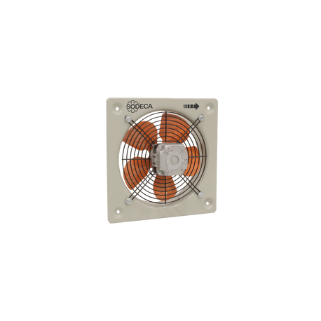 Ventiladores helicoidales HCD de pequeño diámetro con hélice de alumi