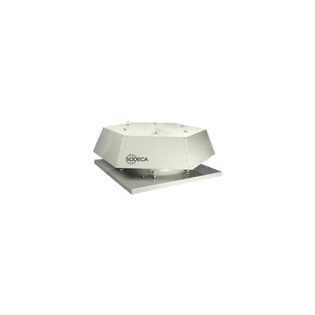 Extractor Helicoidal HT de Tejado con Base Plana