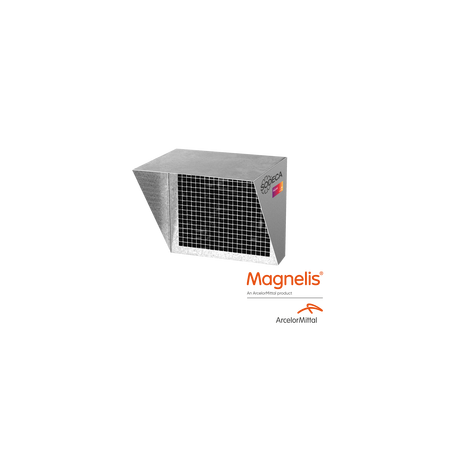 Viseras de impulsión VIS con rejilla y acero Magnelis anticorrosión