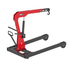 Grúa Hidráulica CRM30 – 3000 kg con Brazo Extensible y Certificación 