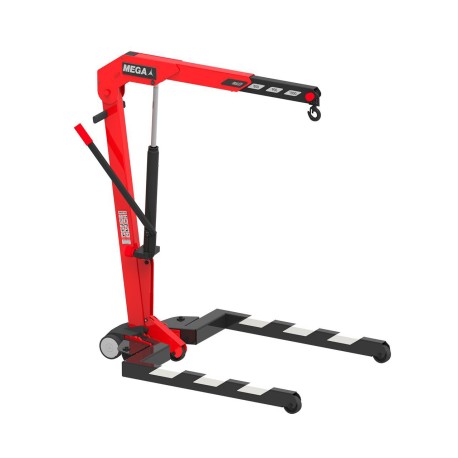 Grúa Hidráulica CRP10 – 1000 kg con Brazo Extensible y Máxima Maniobr