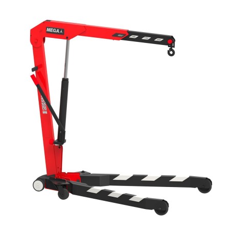 Grúa Hidráulica CRV20 – 2000 kg con Brazo Extensible y Alta Maniobrab