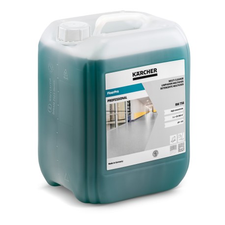 Detergente FloorPro RM 756 – Limpieza de Suelos sin Marcas, 10?L