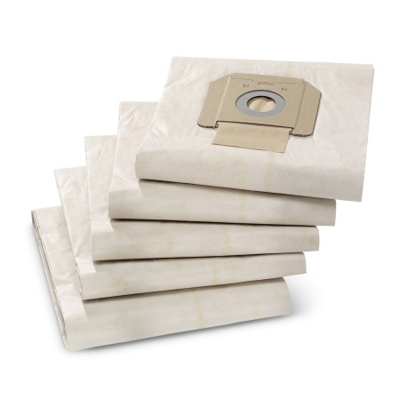 Bolsas de filtro de papel NT 48–80 – Pack 5 – Kärcher