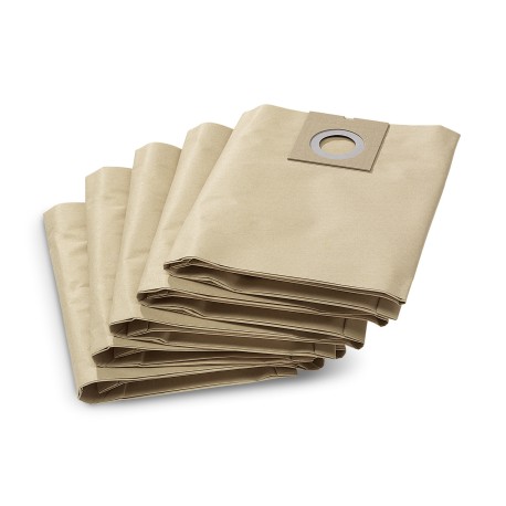  Bolsas de Filtro de Papel NT 27/1 – Categoría M, Pack de 5 Unidades