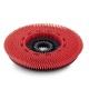 Cepillo Circular Rojo 550 mm – Medio, para Limpieza de Mantenimiento