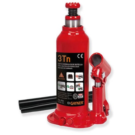 Gato de Botella GAB03  Capacidad de 3 Toneladas