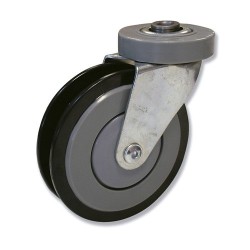 Ruedas Nylon/Poliuretano NUB3  Modelos Giratorio y con Disco de Fren