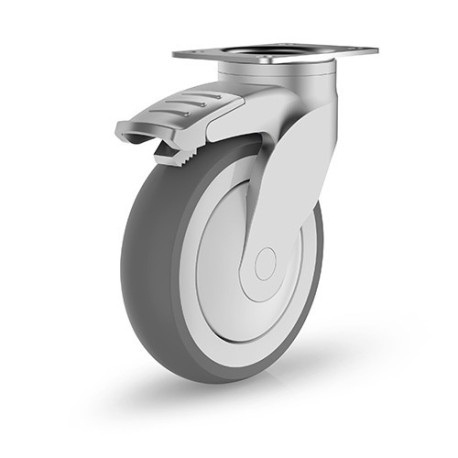 Ruedas SNPG3 PSB3  Plástico/Termo Caucho Elástico