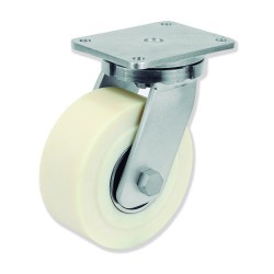 Ruedas giratorias QPG8 con núcleo de poliamida