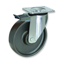 Ruedas HF  Hierro fundido para entornos industriales