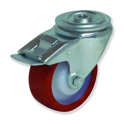 Ruedas Serie NP  Desplazamiento Elástico y Silencioso