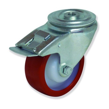 Ruedas Serie NP  Desplazamiento Elástico y Silencioso