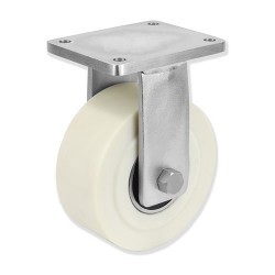 Ruedas fijas QPF8 con núcleo de poliamida