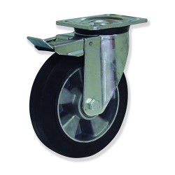 Rueda Modelo K con Soporte de Pletina para Aplicaciones Industriales