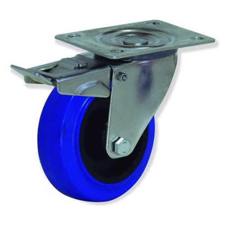 Ruedas NC  Nylon y caucho elástico