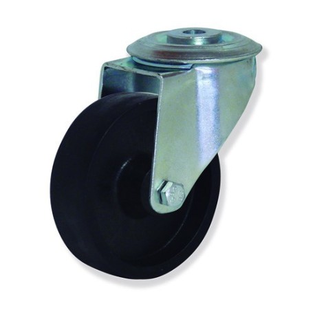 Ruedas rotantes giratorias MTG4 con soporte de pletina