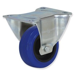 Ruedas Rotantes Modelo F con Sujeción por Pletina P