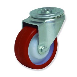 Ruedas Serie NP  Desplazamiento Elástico y Silencioso