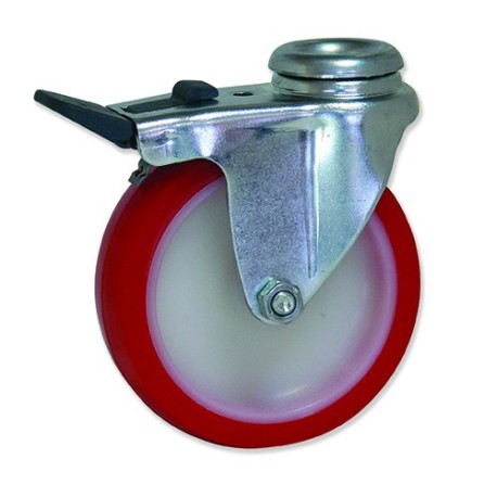 Ruedas Serie NP  Desplazamiento Elástico y Silencioso