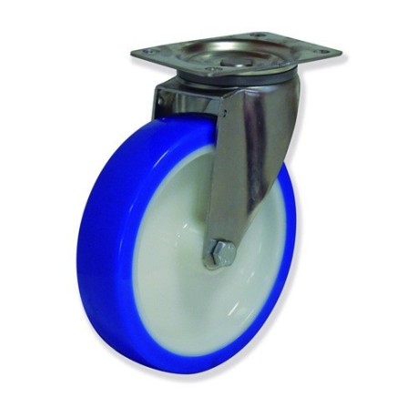 Rueda Modelo M con Soporte de Pletina para Aplicaciones Industriales