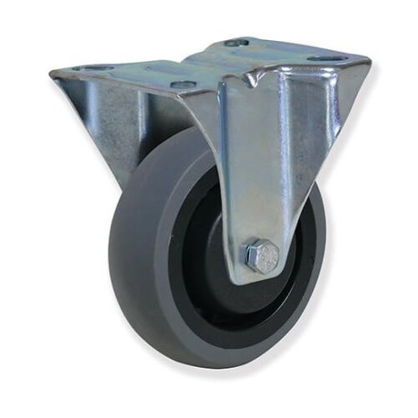 Ruedas Rotantes Giratorias y Fijas MPG4 y MPF4 PCAB4  Plástico y Cau