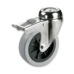 Ruedas PG  Plástico/Goma para movilidad silenciosa