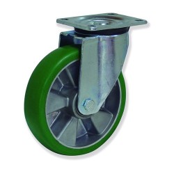 Ruedas Rotantes Modelo K con Sujeción por Pletina